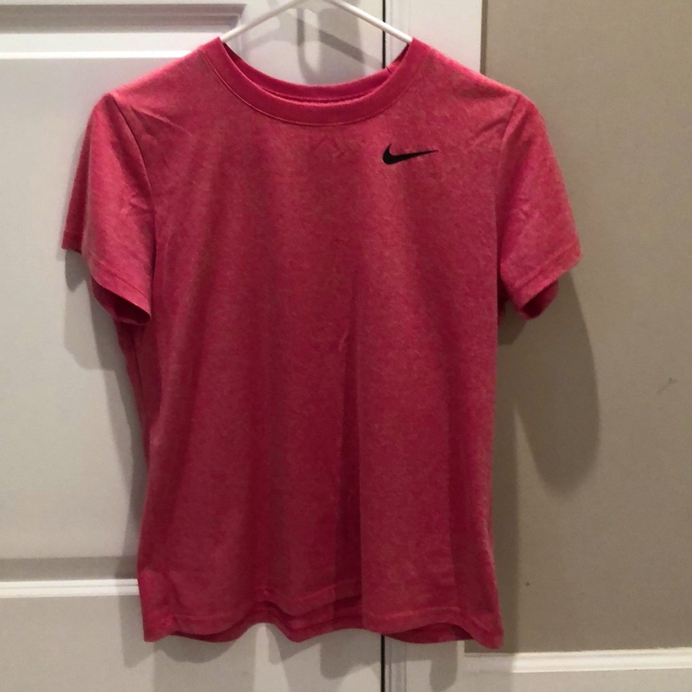 Nike Red/Pink Dri-fit Short Sleeve Tee